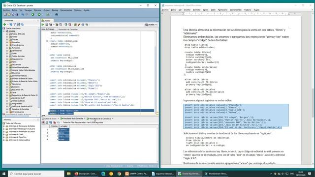 Curso de Oracle: Combinación externa derecha (right join) смотреть онлайн