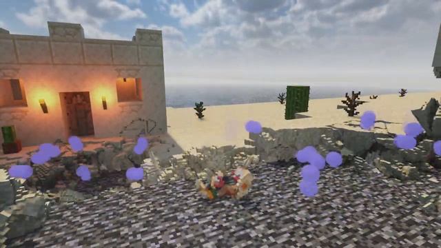 Blue Nanites Eat Realistic MINECRAFT World in TEARDOWN смотреть онлайн