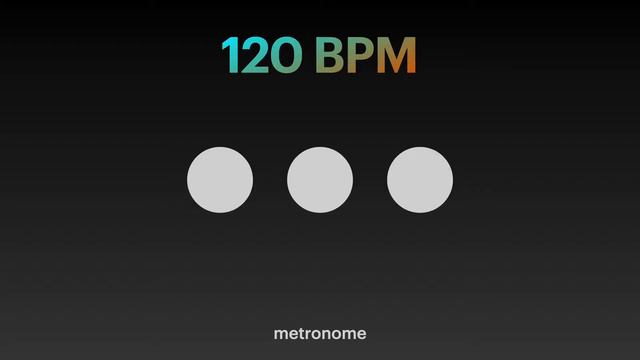 120 BPM - Metronome - 3/4 - Click смотреть онлайн