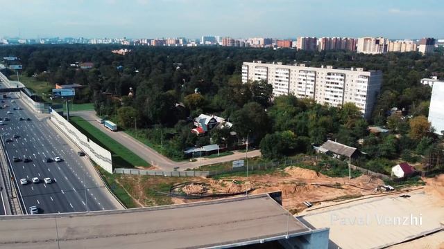 Мытищи / Эстакада ул. Мира - ул. Фрунзе 29/08/21 - 4K Cinematic video смотреть онлайн