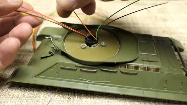 Подвижная Модель Т-34-85. Постройка Часть 7 смотреть онлайн