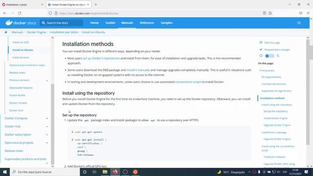 Instalar Lando en Windows 10 (WLS 2) смотреть онлайн
