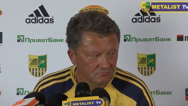 Пресс-конференция после матча с Зарей смотреть онлайн