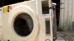 ЗЛОЙ КИРПИЧ vs Стиральная машина | Cтиральная машинка в щепки!!