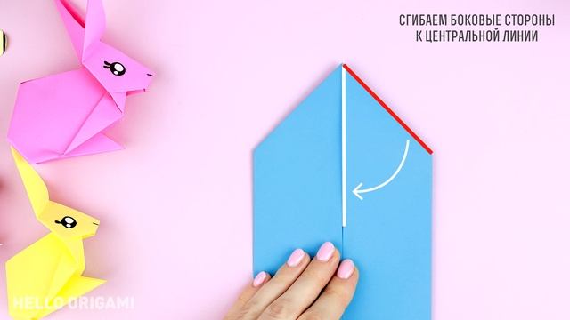 Оригами ЗАЙЧИК из бумаги | Origami Paper Rabbit смотреть онлайн