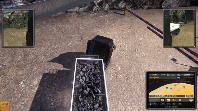 Let's Play: Euro Truck Simulator 2 #8 Der Steinbruch смотреть онлайн