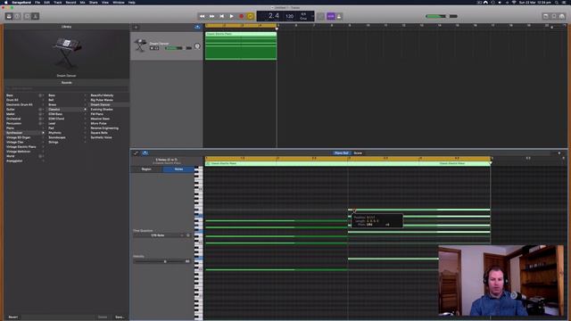 How to Make a Chord Progression on GarageBand [MAC OSx Tutorial] смотреть онлайн
