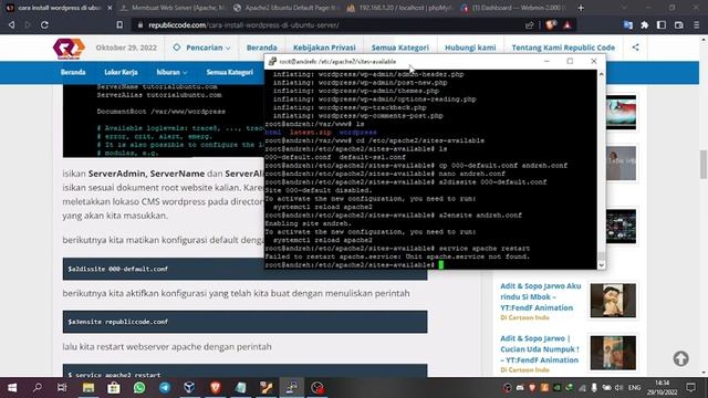 Cara Mendeploy Wordpress Pada Ubuntu Server 20.04 смотреть онлайн
