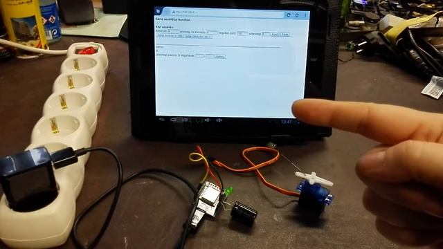 Wemos d1 websocket servo control смотреть онлайн