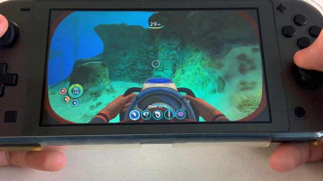 Subnautica SEAMOTH!!! NIntendo Switch lite gameplay 4k60 смотреть онлайн
