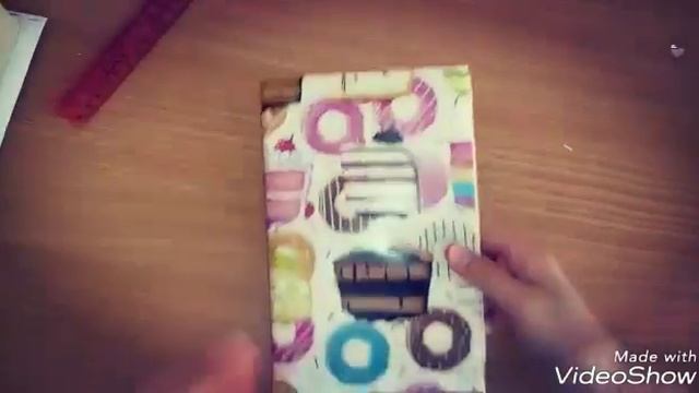Как сделать обложку для блокнота))) смотреть онлайн
