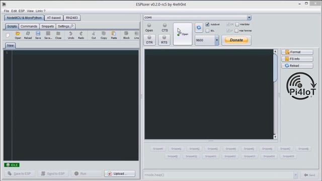 ESP8266 Part #2 – ESPlorer IDE For ESP8266