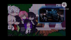 ||Реакция хашира на гача страшилку|| "не дыши"||шип-Санегию,Обамитцу||