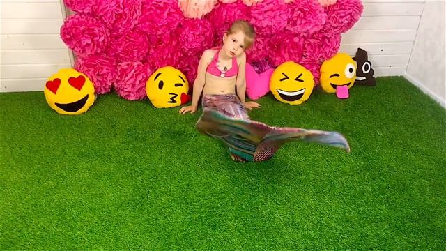 Красивый хвост русалки своими руками. БЫСТРО! ЛЕГКО! смотреть онлайн