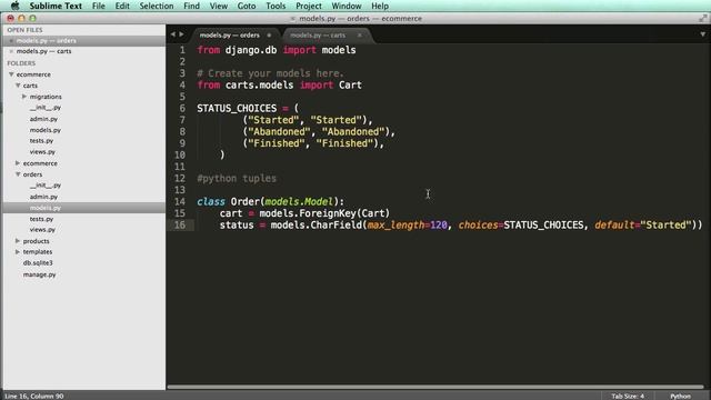 Django tutorial for beginners - 35 Orders App смотреть онлайн