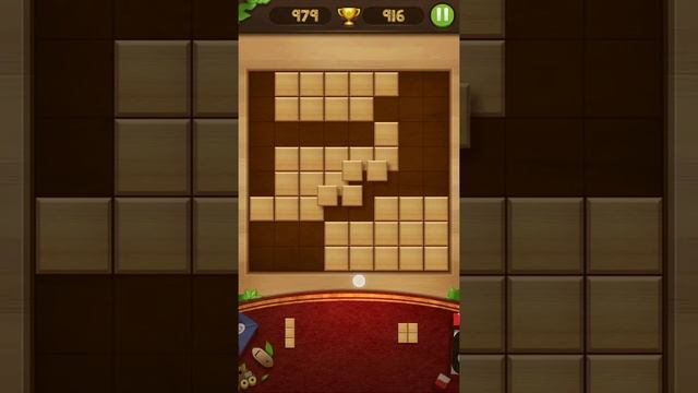 Wood block puzzle 1200+ record смотреть онлайн