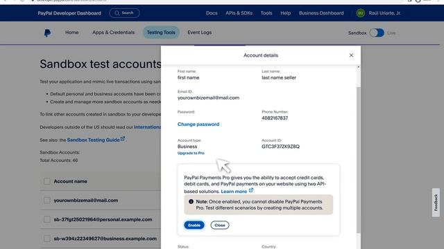How to Create PayPal Sandbox Accounts смотреть онлайн