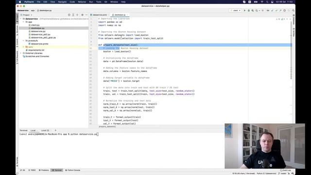 ML Microservice with Python and gRPC смотреть онлайн