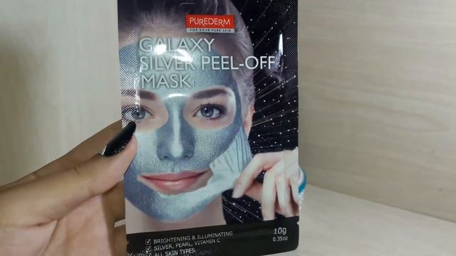 Galaxy peel off mask PUREDERM máscara removedora de cravos смотреть онлайн