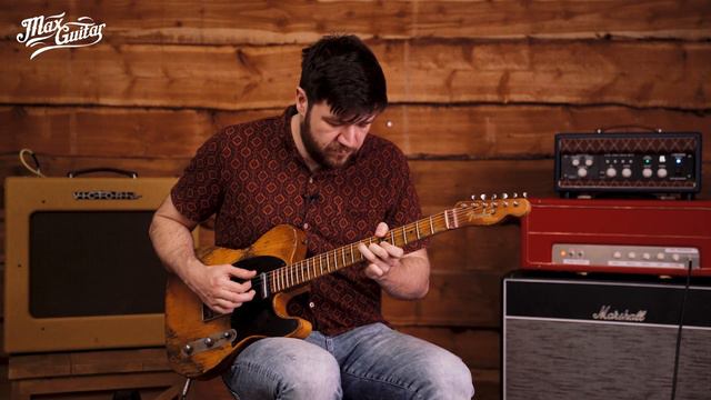 A MASTERBUILT DREAM! Fender CS Vince Van Trigt 1952 Telecaster! смотреть онлайн