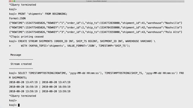 Stream-Stream Joins | Level Up your KSQL by Confluent смотреть онлайн