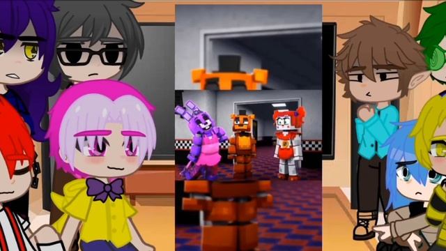 реакция клонов на фнаф (разные части) смотреть онлайн