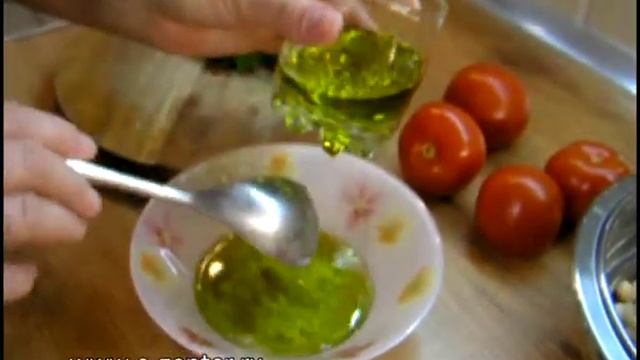 Постный салат с фасолью - простой видео рецепт смотреть онлайн