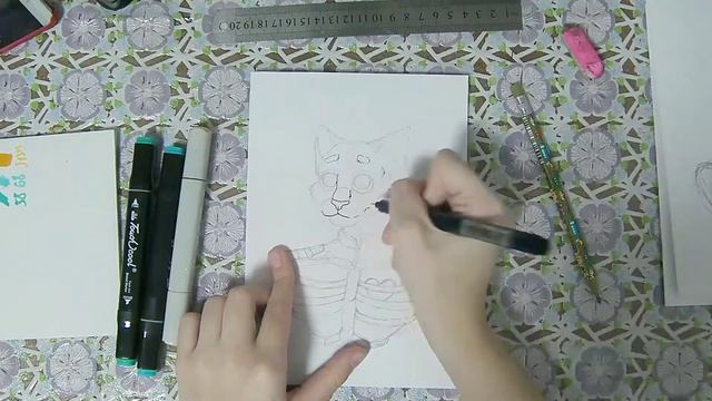 3 МАРКЕРА ЧЕЛЛЕНДЖ /несколько срветов/рисую арт только 3 маркерами! смотреть онлайн