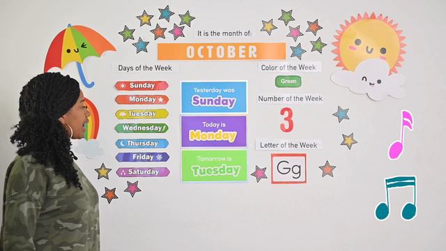 Learning Letter G and Number 3 | Tuesday Circle Time with Ms. Erika смотреть онлайн