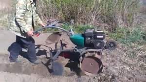 Сажаем картошку мотоблоком кайман варио