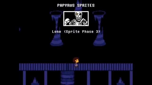 [unitale,CYF] Disbelief Papyrus Full Battle!&Some Easter Eggs [undertale Fangame]