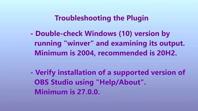 Tutorial - Download, install, use and troubleshoot the win-capture-audio plugin for OBS Studio смотреть онлайн