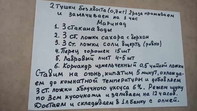 Лучший  рецепт селёдки из щуки