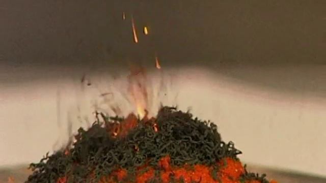 Вулкан. Разложение дихромата аммония смотреть онлайн