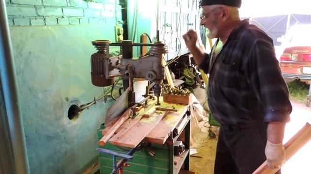 Сверлильный станок, самодельные приспособы. смотреть онлайн