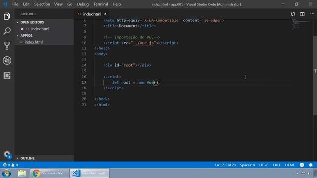 005 - VueJS - A INSTANCIA VUEJS смотреть онлайн