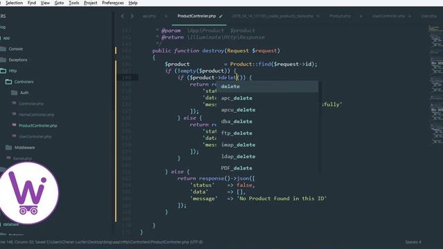 Product CURD part 5| Laravel API tutorial in Tamil | Laravel Tutorials in Tamil смотреть онлайн