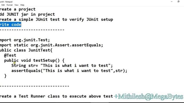 MegaBytes- STQA- JUNIT смотреть онлайн