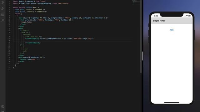 React Native | Simple Note app With Async Storage Part 2 смотреть онлайн