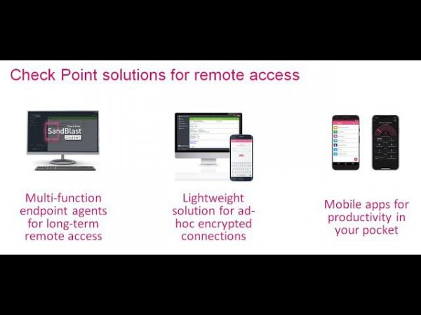 Решения для удаленного доступа от Check Point