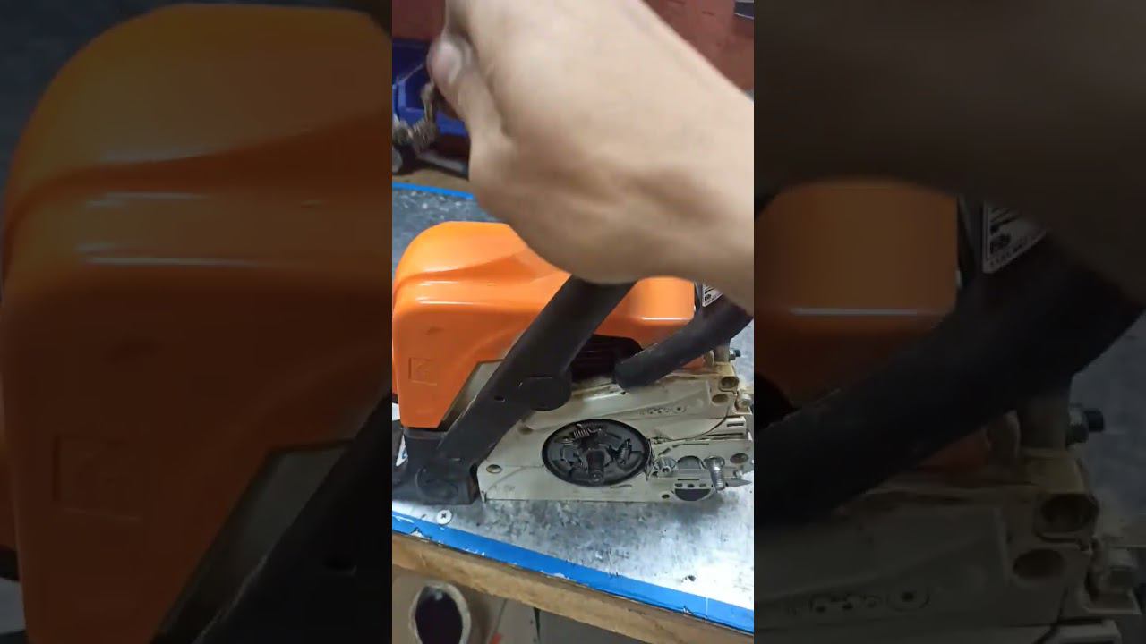 Замена плунжера маслонасоса Stihl ms180 смотреть онлайн