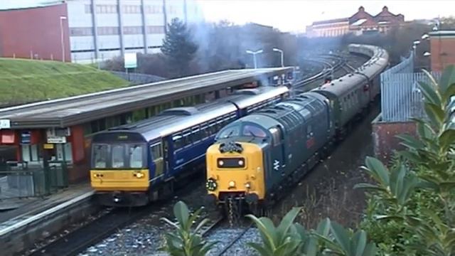 Deltic 55019 Salford Cresent - 28-12-2005 смотреть онлайн