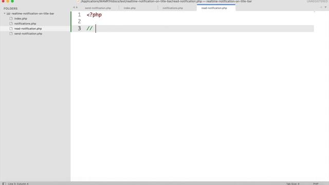 Realtime Notification with a counter in Title Tag - PHP, MySQL, Javascript, Node JS, Socket IO смотреть онлайн