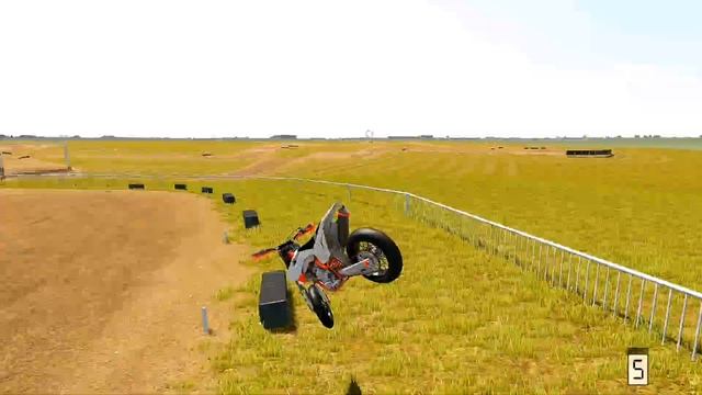 играем в Mx Bikes пробую сдедать  вили (не получилось)
