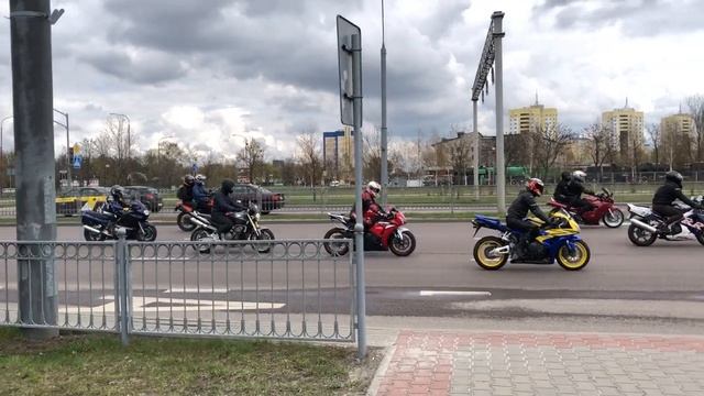 Открытие мотосезона Брест Байк 2022 BREST BIKE 2022 Мотопарад. смотреть онлайн