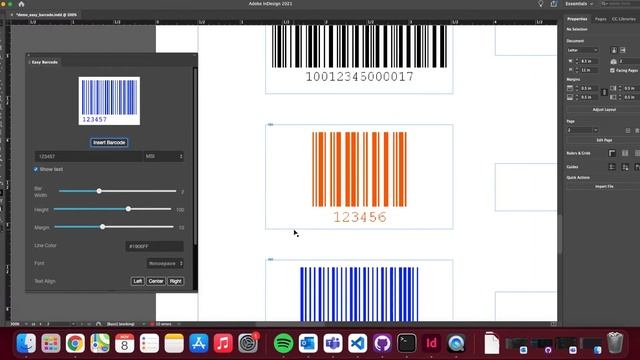 Easily insert Barcodes in Adobe InDesign and Illustrator смотреть онлайн
