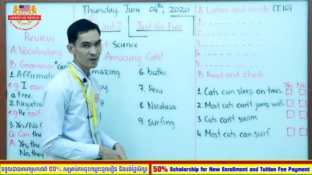 Level 3A/Thursday, June 04, 2020/2nd Session/Hang Out! 3/Unit 2: Just for Fun/Page: 20 (WB) смотреть онлайн