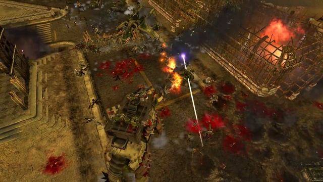 Cadian Shock Troops And Steel Legion Vs Orks - Expansion DLC - Warhammer 40K Dawn Of War Soulstorm