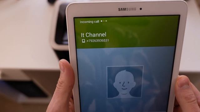 Incoming Call in Printer (Samsung Galaxy Tab) смотреть онлайн