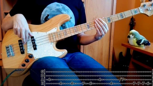 Of Monsters and Men - From Finner (Bass Cover with TABS!) смотреть онлайн